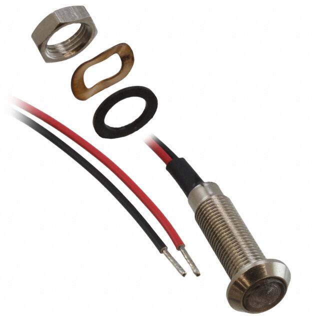 PM5-B5Y2.0V Bivar Inc.  Indicatori del pannello Spie luminose